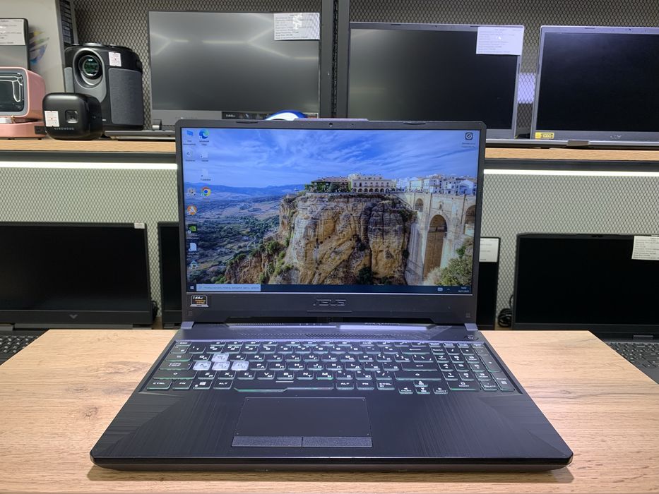 Ноутбук Asus Tuf Gaming, Ryzen 7 4800H/8GB/SSD512GB/GTX1650Ti,1011/A10