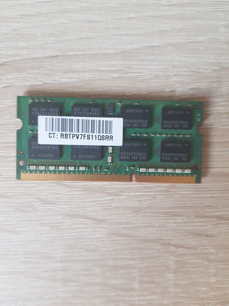 Memorie RAM Samsung Laptop/Notebook DDR3 Samsung 4GB 1600GHz 1,5V