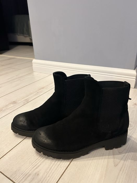 Ghete Musette model Toujours piele intoarsa