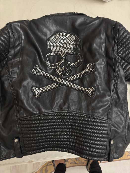 Мъжко кожено яке Philipp Plein