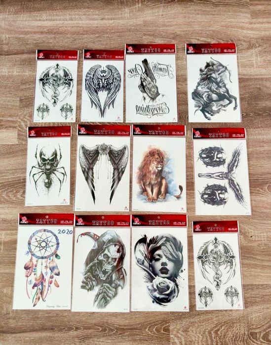 Tatuaje temporare, preț pe bucata la alegere