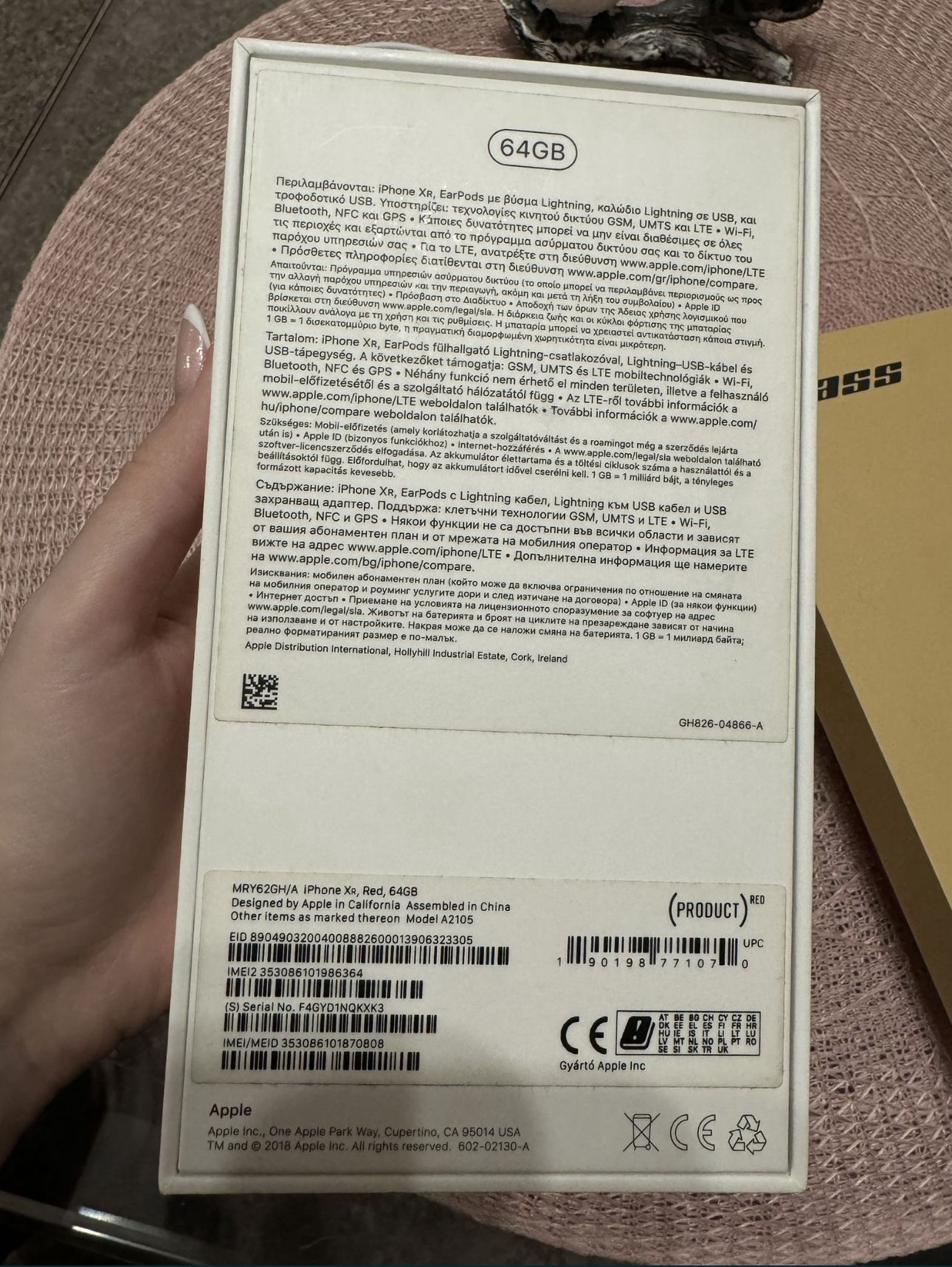 Iphone XR Red 64GB