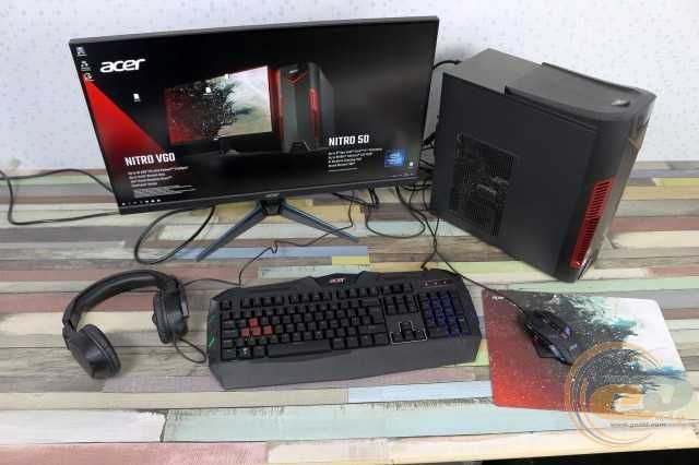 Core i3-8100 • GTX 1050 Ti • 8 GB RAM • SSD 240GB + HDD 1TB Acer Nitro