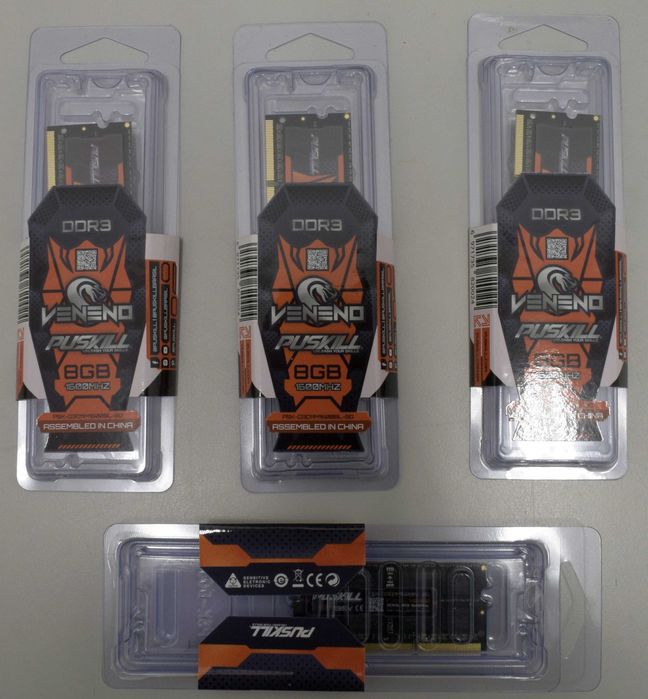 RAM laptop DDR3L SoDIMM 8 GB/modul 1600 MHz inclusiv  montaj