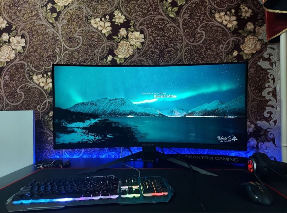 Игровой монитор 34 дюйма 1мс 165гц