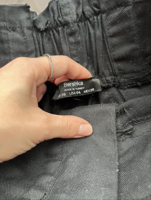 Fustă scurtă neagră