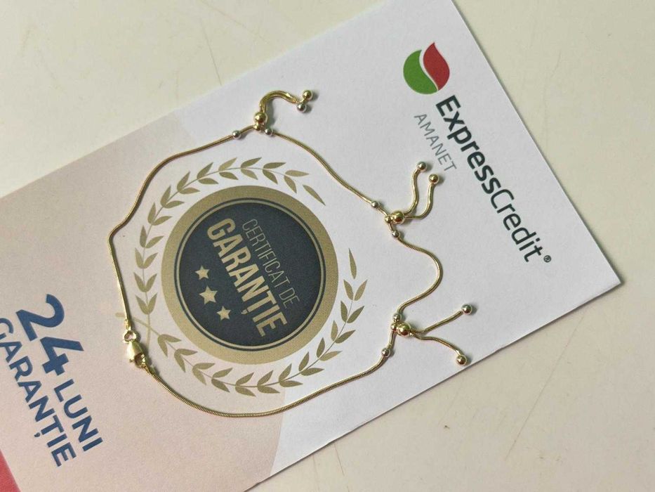 Bratara picior aur 14K 3.31g (B-59225)(Iulius Mall) Garantie 2 ani!