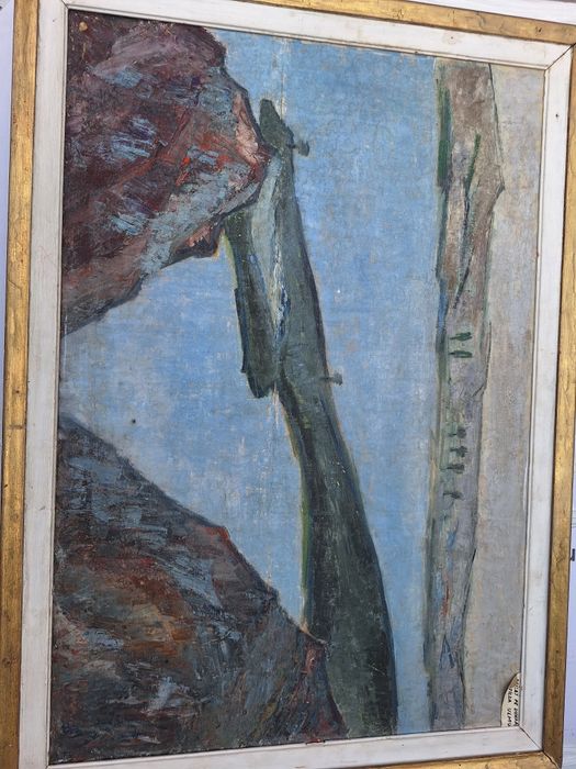 Tablou peisaj pe Dunare Matilda Ulmu