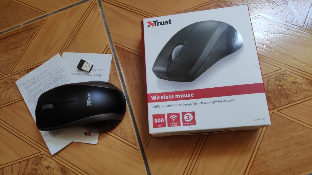 Mouse wireless Trust Carve nou