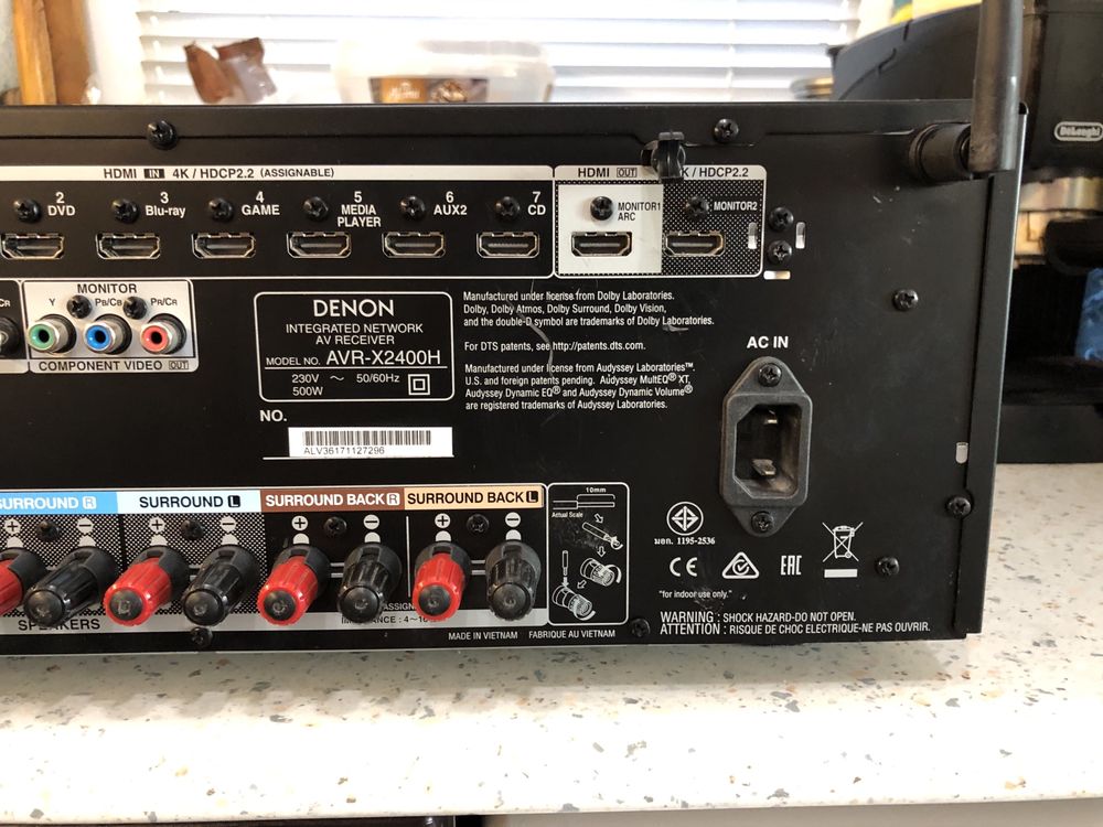 Denon AVR-X2400H resiver