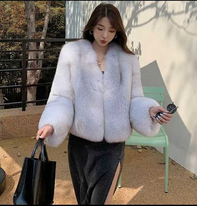 Новая  Шубка из Эко меха фирмы  Haining