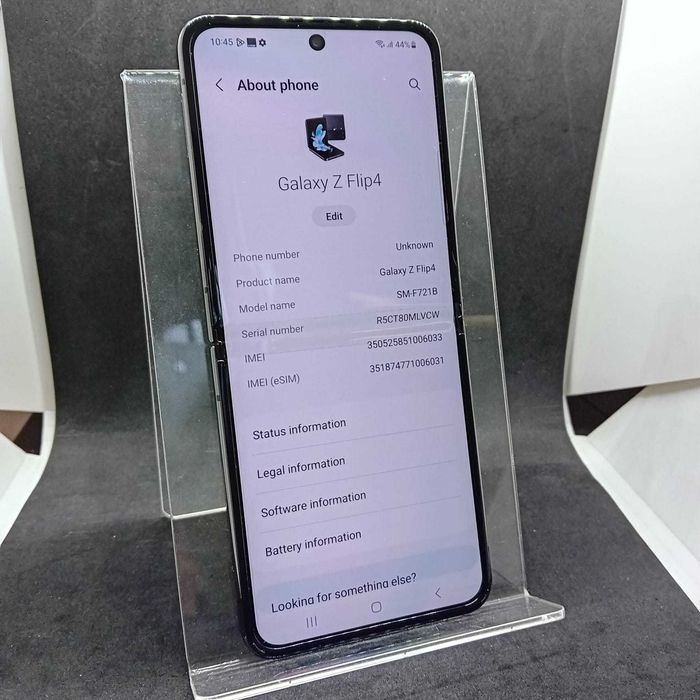 Samsung Galaxy Z Flip 4 (ag49 Esplanada b.4134) Garantie 2 ani!