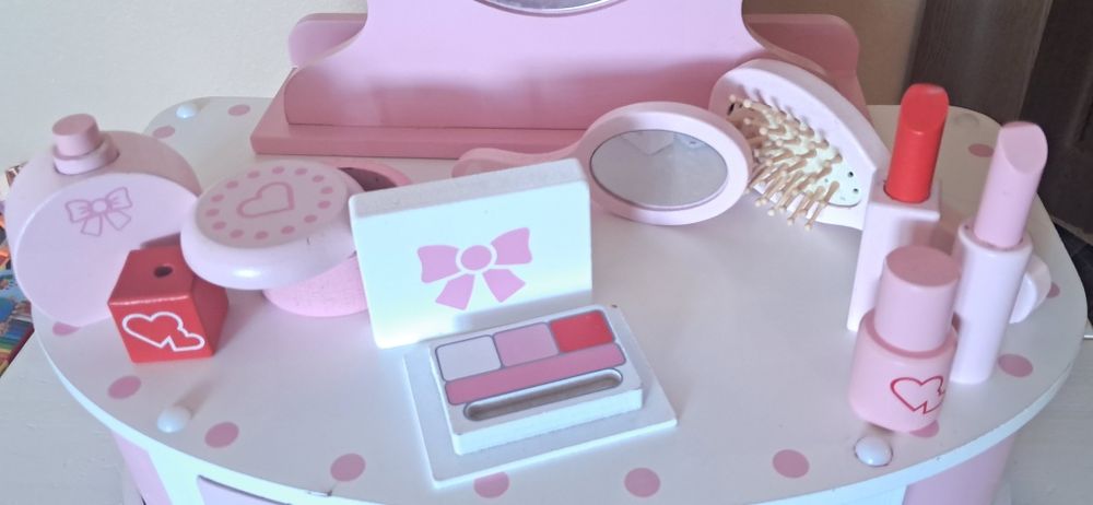 Дървена детска тоалетка