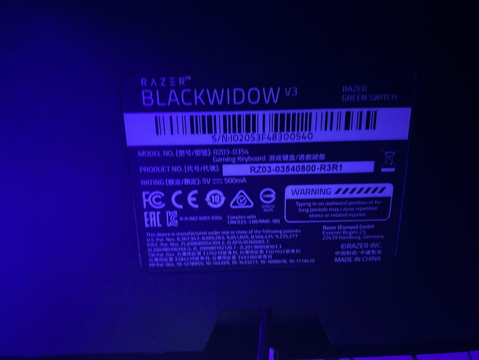 клавиатура razer