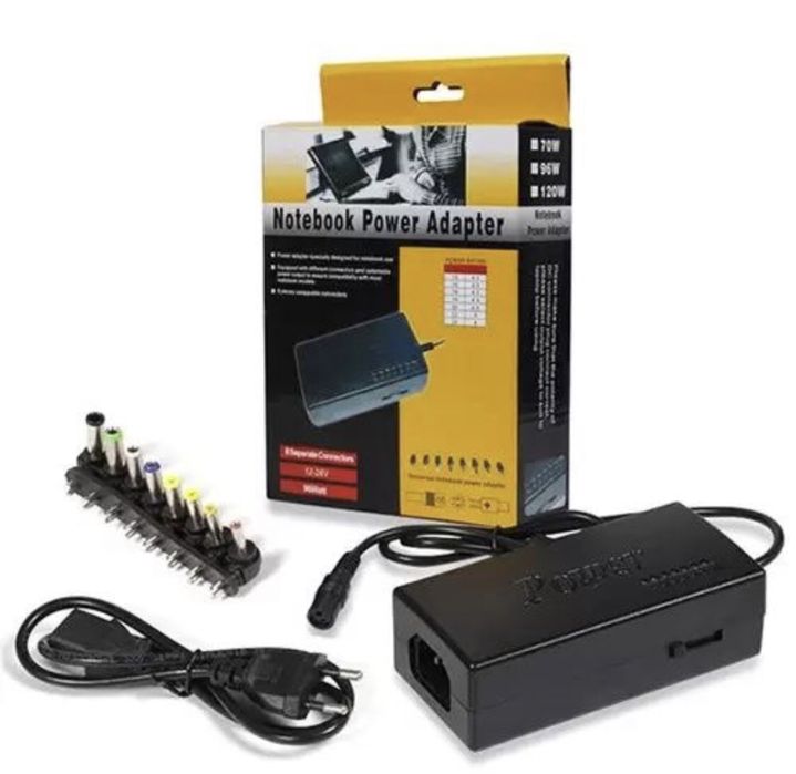 Incarcator universal laptop 12V-24V 120W, alimentare priza,10 conector