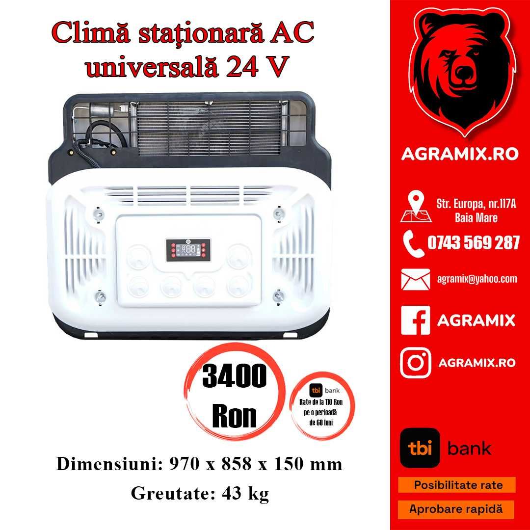 Clime stationare universale AC 12V-24V noi Agramix