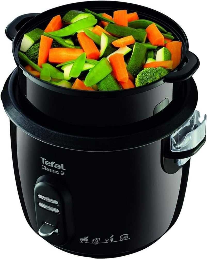 Оризоварка Tefal Classic 2, Готвене на Пара, 600W, 5L