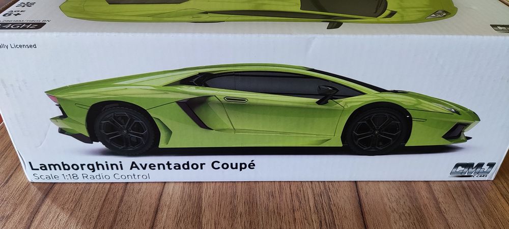 Lamborghini Aventador 1:18 Радиоуправляема спортна кола.