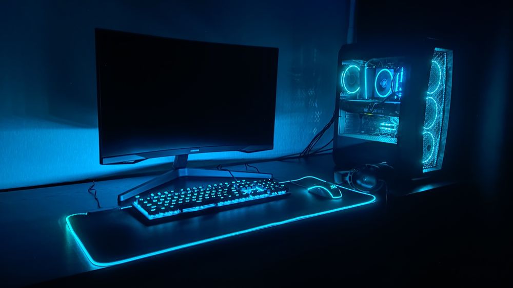 RGB коврик для пк