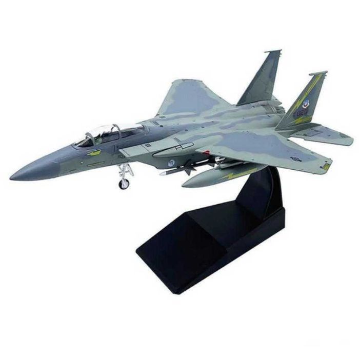 Macheta avion metalica F-15C Super Eagle USA 1:100 19cm