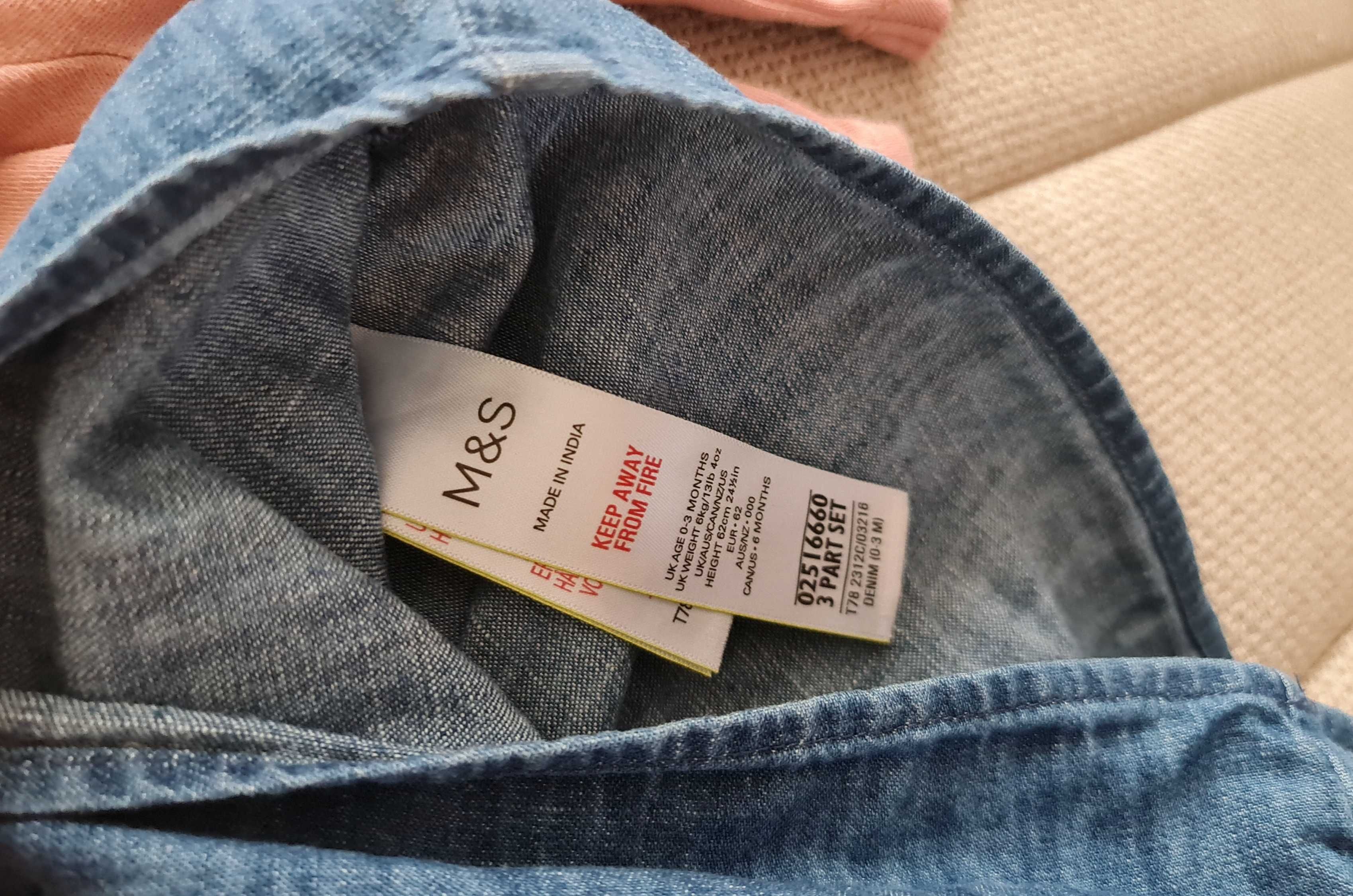Детски комплект Зайчето Питър M&S  0-3