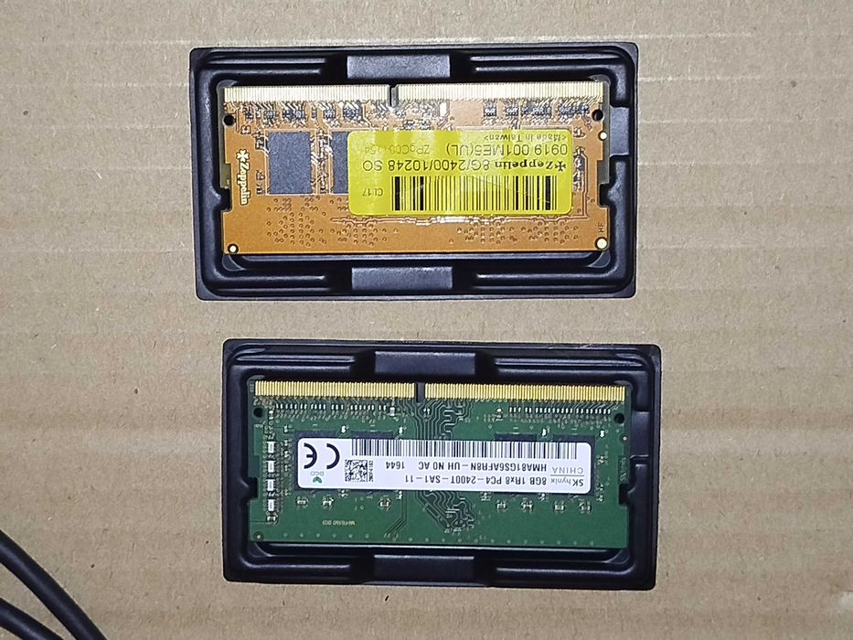 ОЗУ RAM DDR4 2400 Mhz 8 GB Hynix и Zeppelin SO-DIMM есть 2 шт.