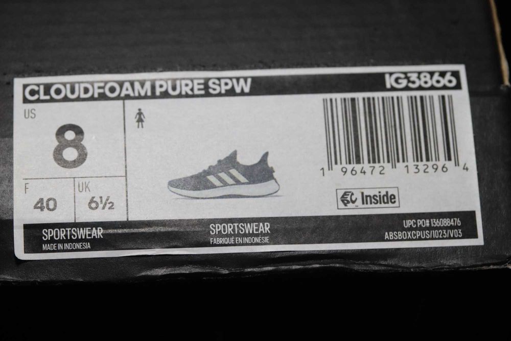 Adidas Cloudfoam Pure SPW — женские кроссовки