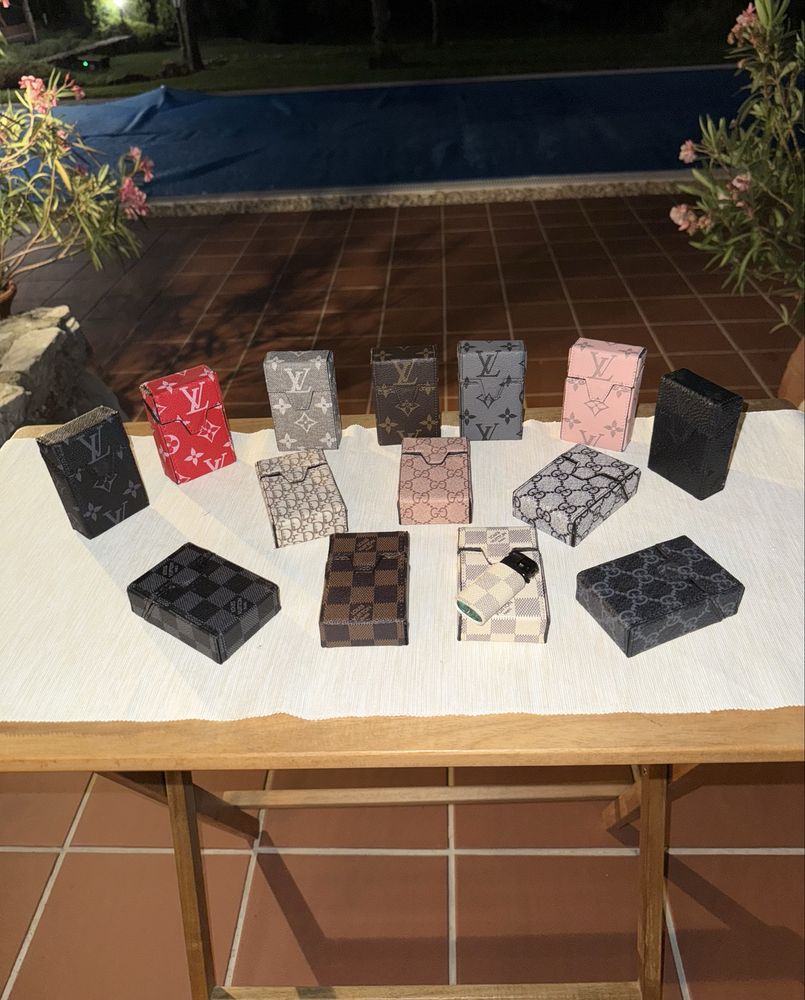 Луксозни калъфи за цигари Louis Vuitton, Gucci, Dior