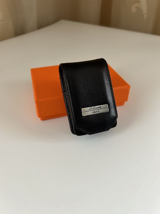 S.T. Dupont Ligne 2 – оригинален кожен калъф за запалка