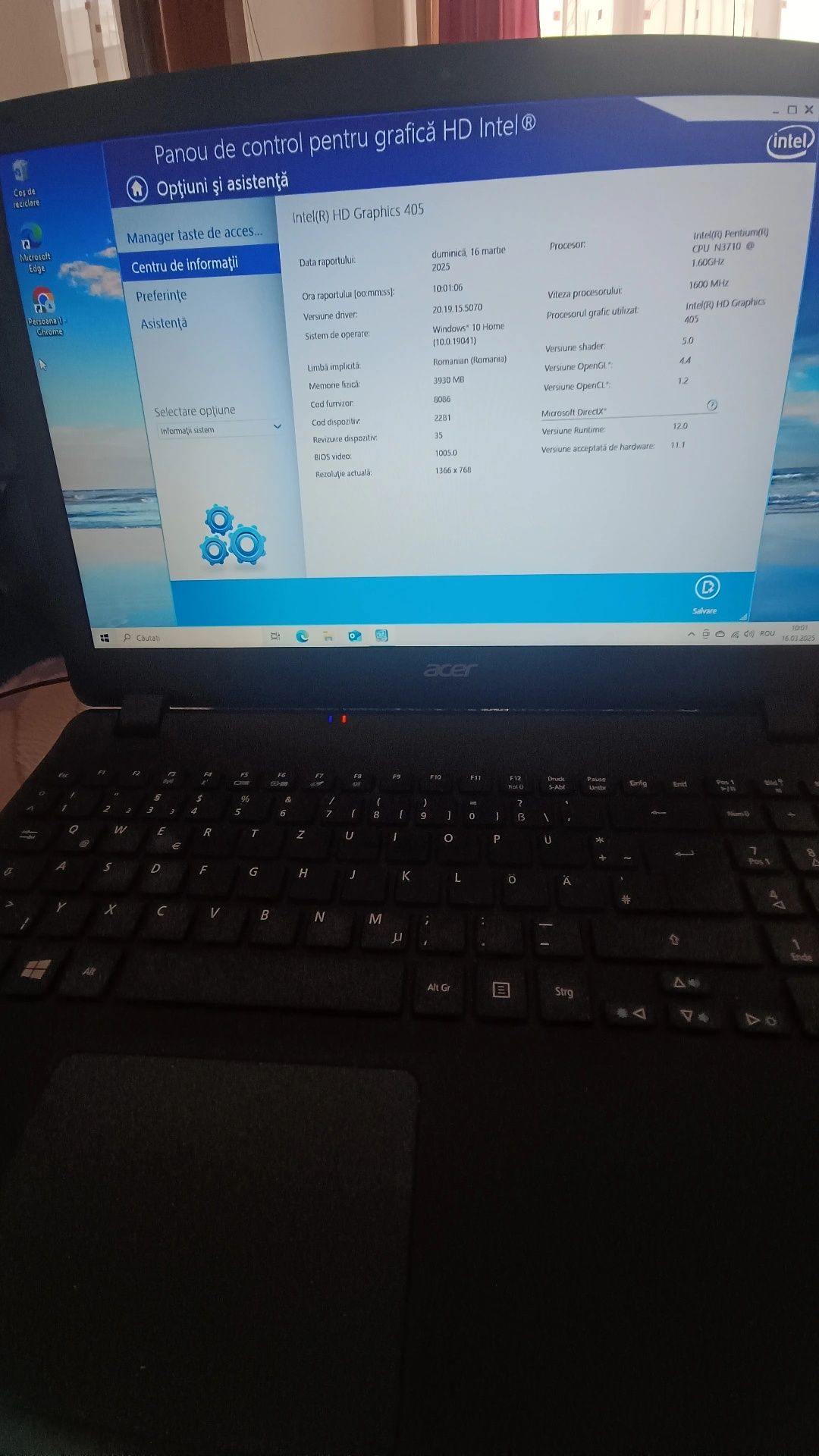 Vând laptop Acer