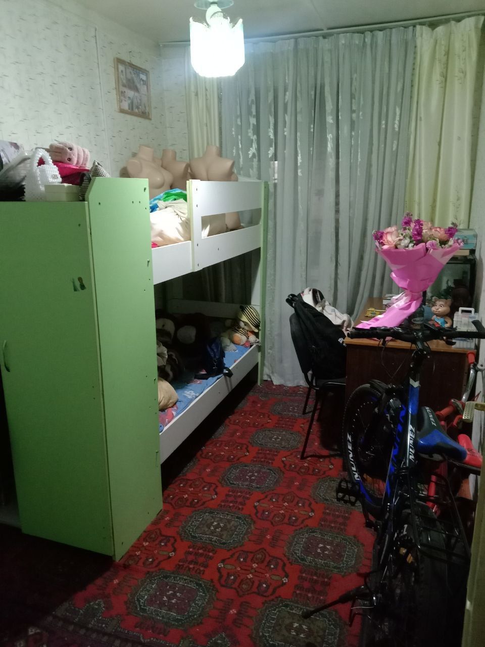 Аренда квартира сергели спутник-9  3/2/2