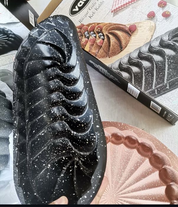 Гранитни форми за кекс или други. Незалепввщо покритие