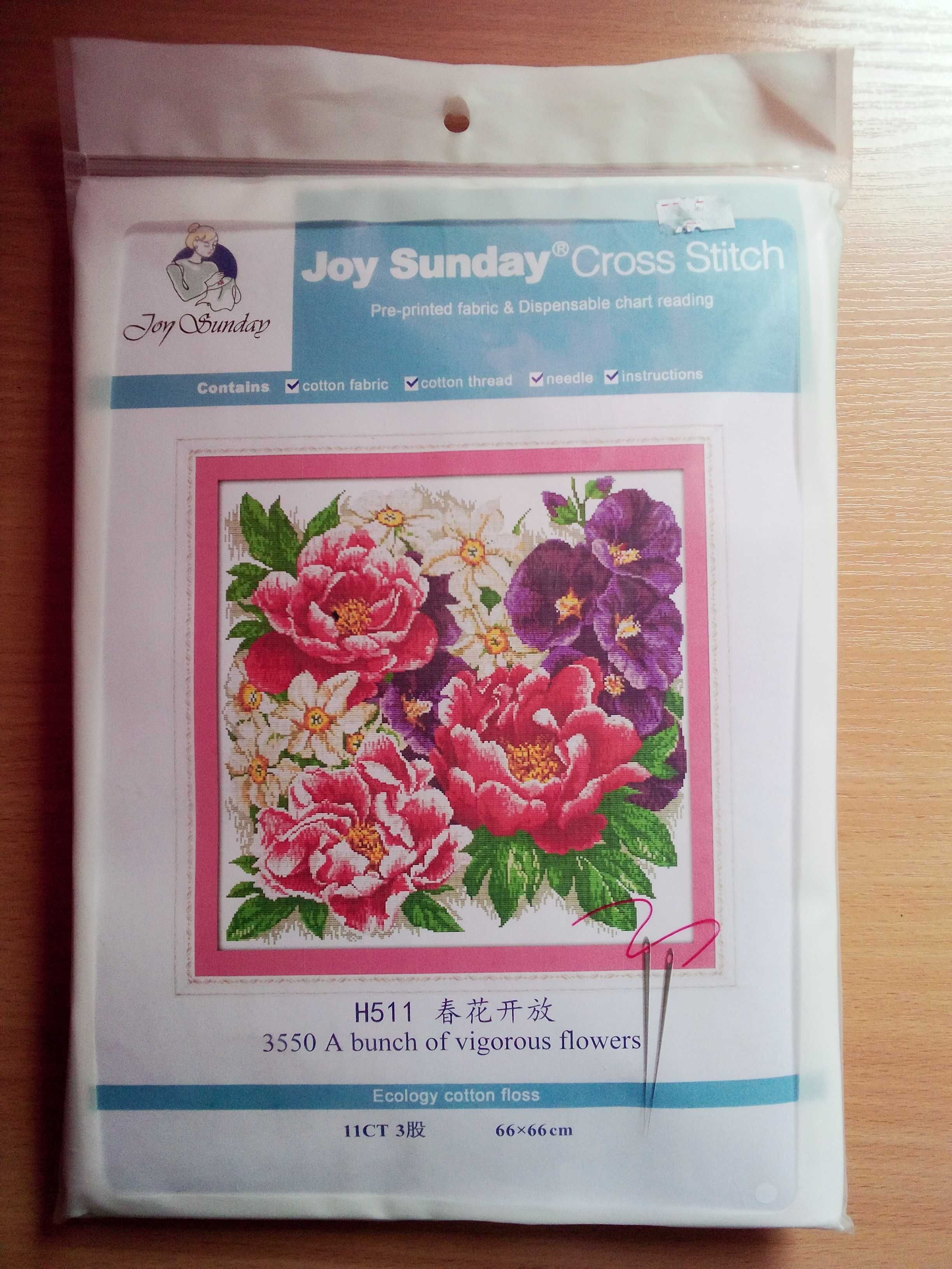 Набор для вышивки крестиком "Joy Sunday"
