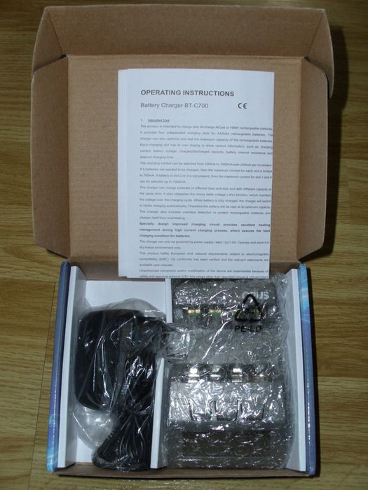 Incarcator acumulatori inteligent Opus BT-C700, nou