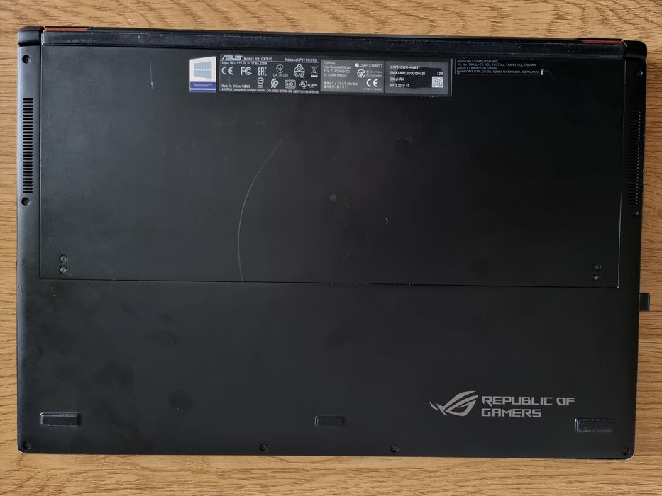 Asus Zephyrus gx701gwr