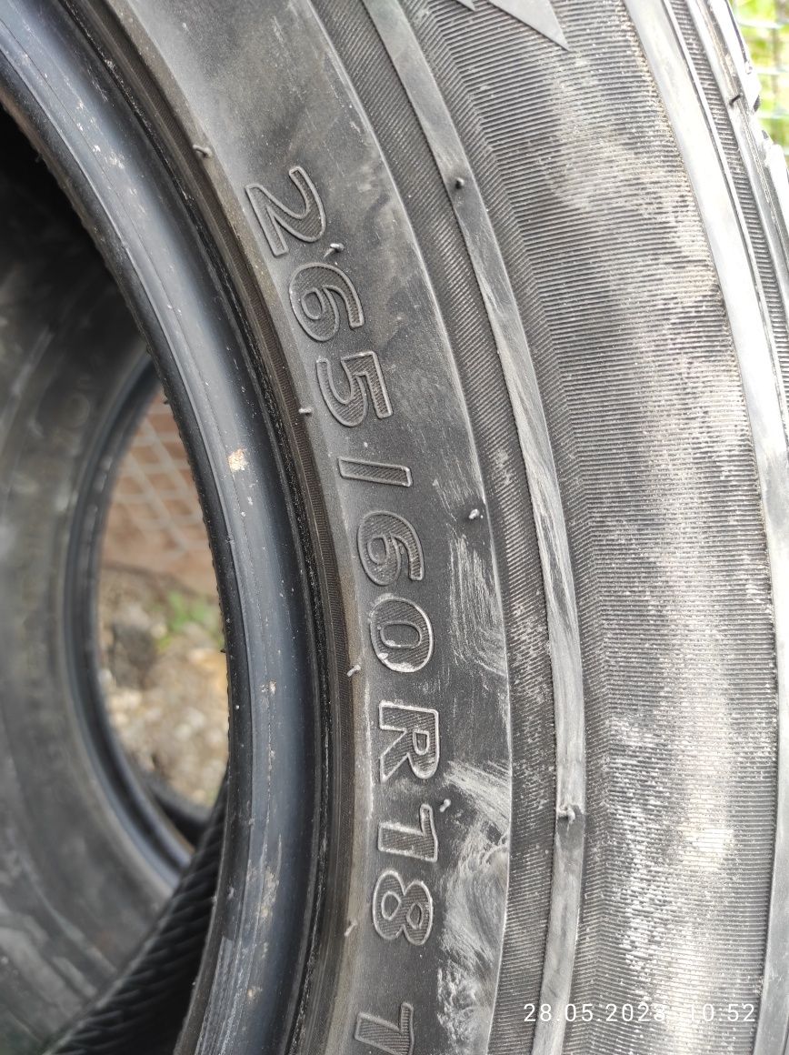 Летние шины KUMHO 265/60/18