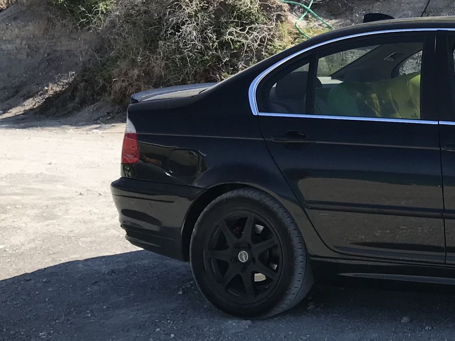 Лип спойлер BMW Е46  заден капак