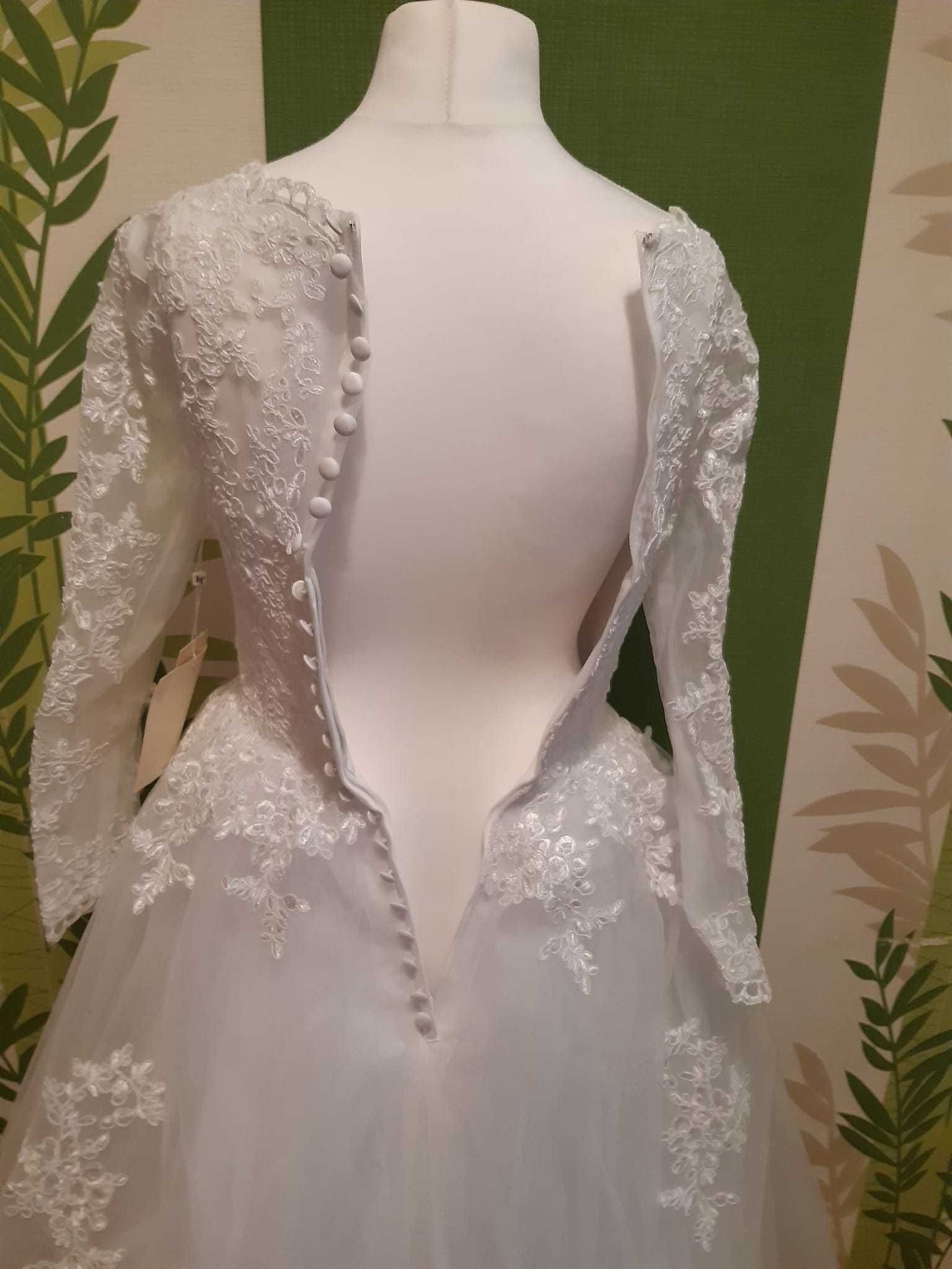 Rochie de mireasa cu etichetă , marimea S, marca Lanting