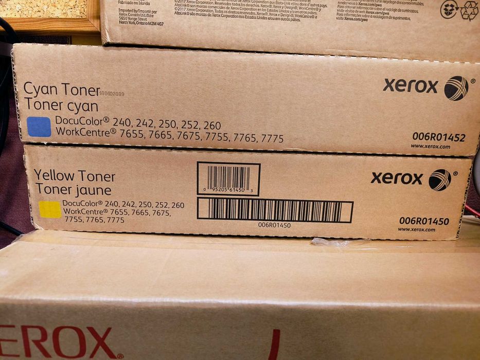 Xerox toner CMYK 006R01449/50/51/52