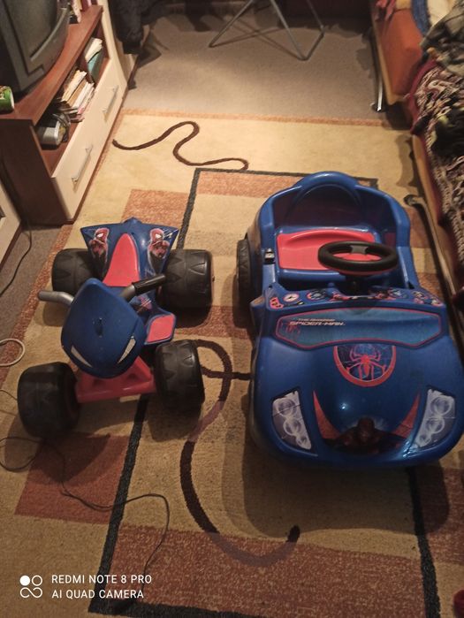 Vând Masinita și Atv electric Spiderman