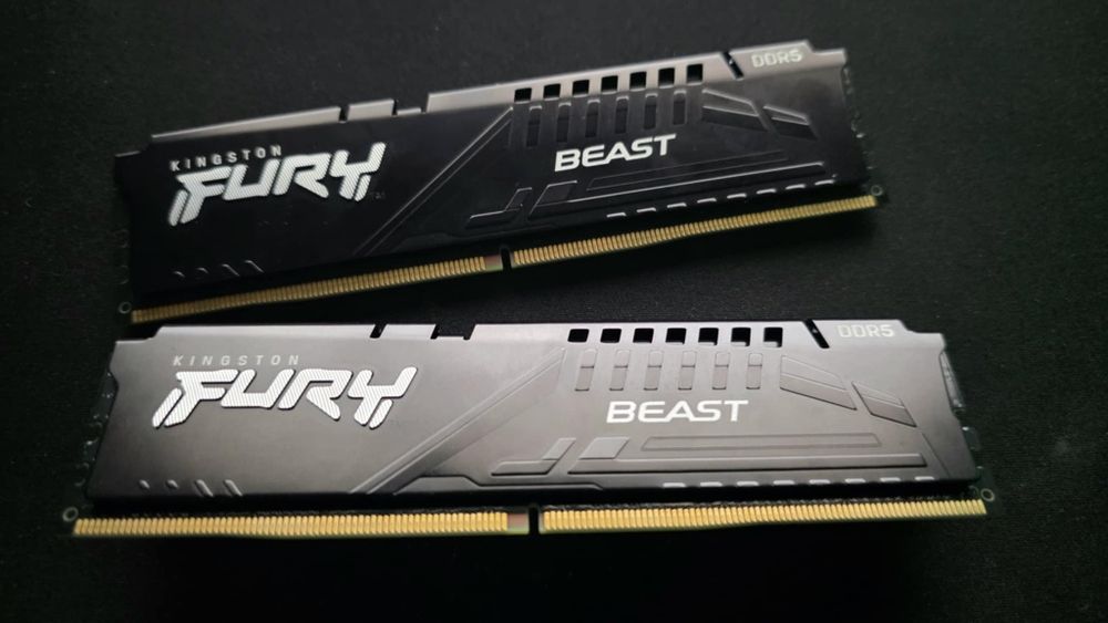 Kingstone Fury Beast 16Gb RAM DDR5, 2x8Gb = 16 Gb, 4800 MHz, CL36