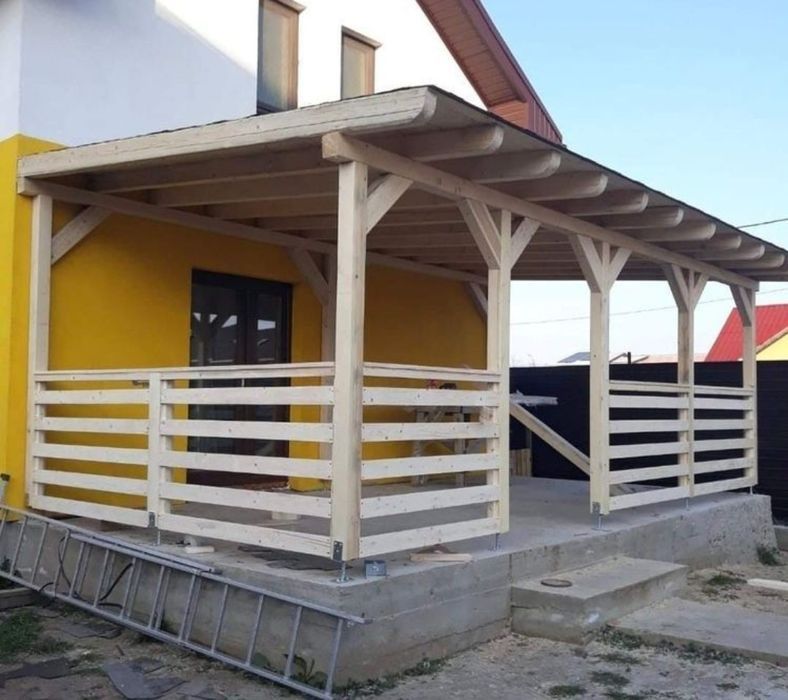 Construim terase din lemn