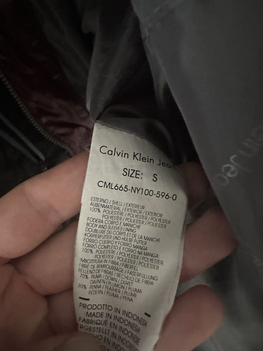 Geaca Calvin Klein Visinie