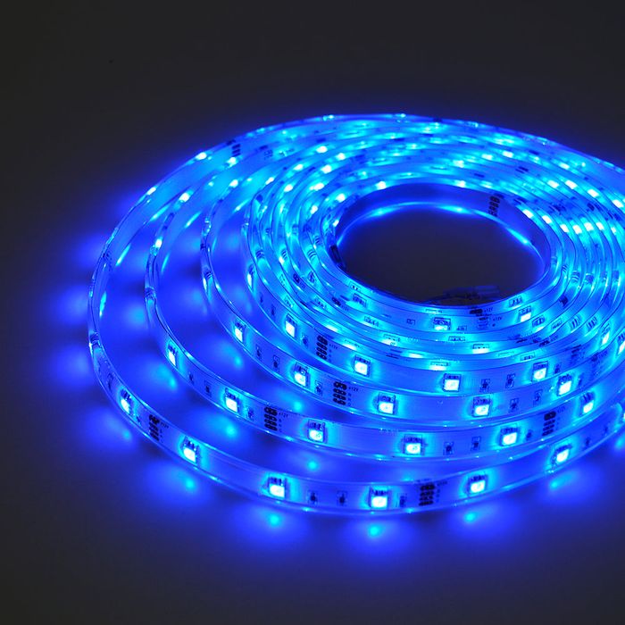 Banda LED PNI L15RGBWE flexibila de exterior IP65 30 leduri/m 12V 5m