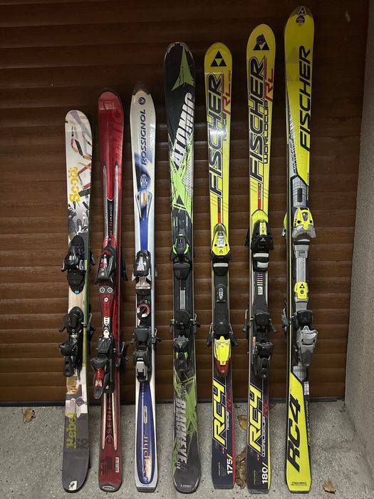 Продавам ски Fischer,Atomic,Rossignol,Scott,