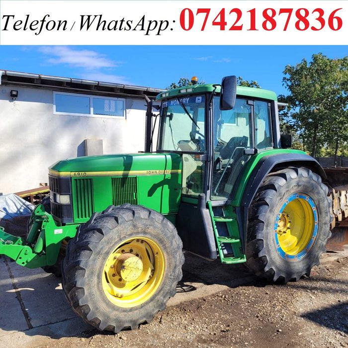 Tractor John Deere Premium 6910, an 1999, clima, 135 CP, 4x4. IMPORT