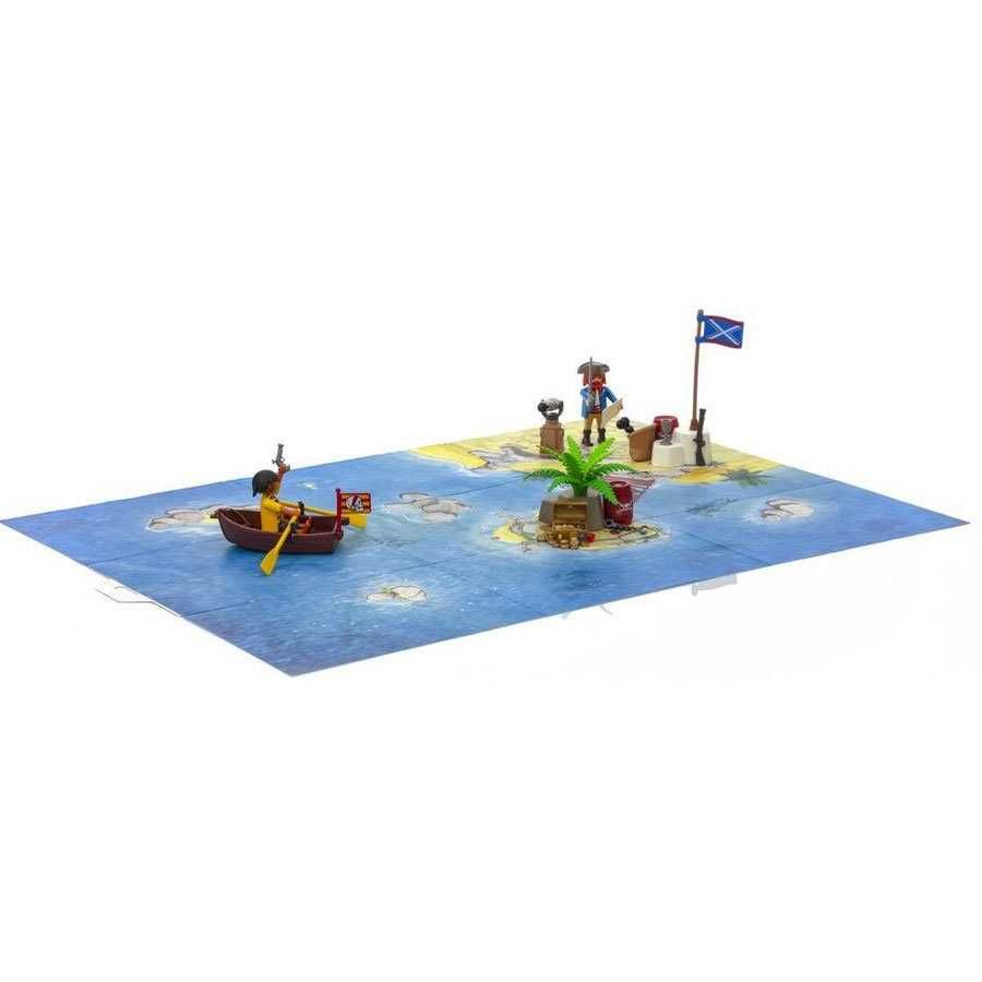 Комплект Playmobil Пиратско приключение Play Map 9328