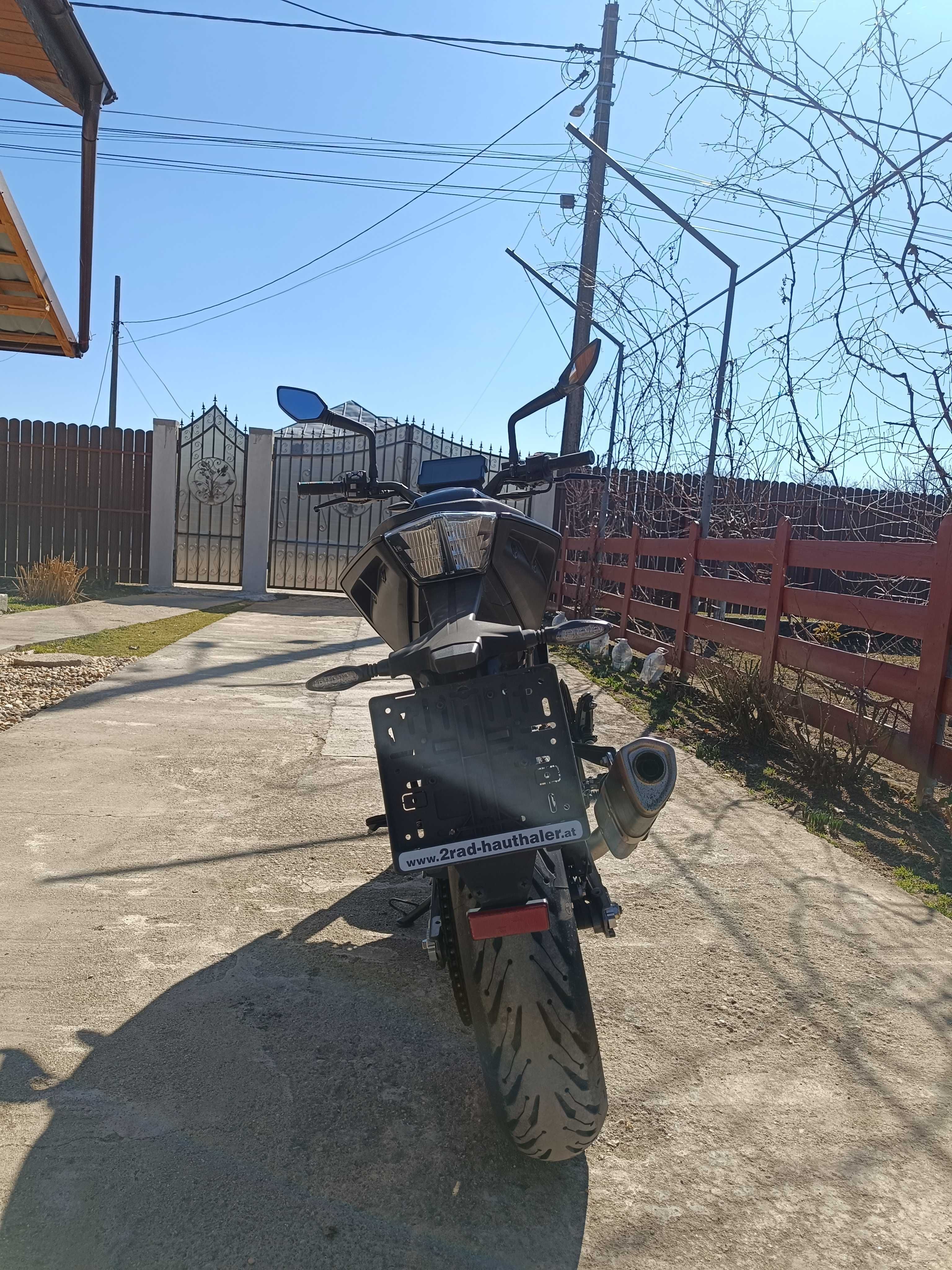 Ktm duke 125 ideal pentru incepatori