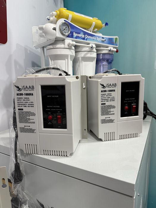 Стабилизатор напряжения 220В 0,5 квт до 300 квт SAAB латерний релейний