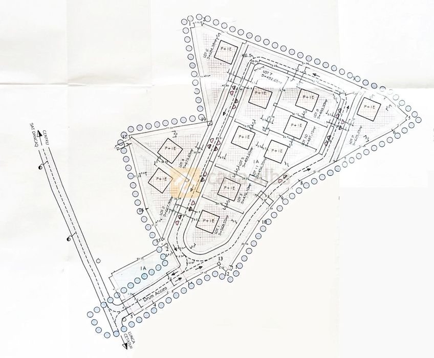 Ideal investitie, Miroslava-Dancas, 8300 mp teren, cu proiect 10 case
